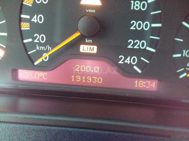 Mercedes E 240 1998, 191,000 km - 2.4 l - Salyan