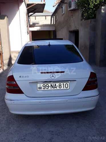 Mercedes E 240 2003, 348,500 km - 2.6 l - Bakı