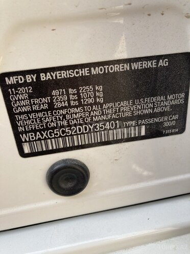 BMW 528 2012, 172,900 km - 2.0 l - Bakı