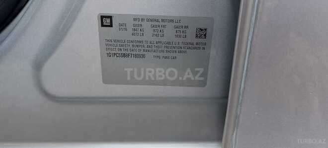 Chevrolet Cruze 2015, 251,000 km - 1.4 л - Gəncə