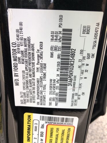 Ford Fusion 2013, 121,000 km - 2.0 l - Bakı