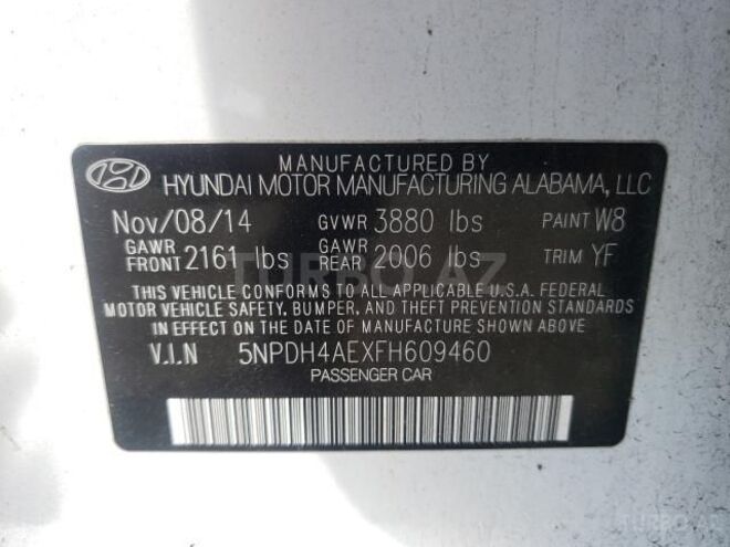 Hyundai Elantra 2014, 98,890 km - 1.8 l - Bakı