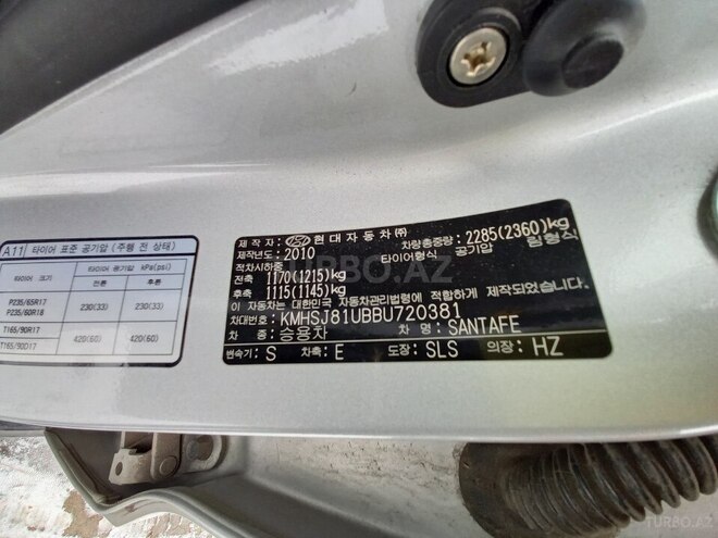Hyundai Santa Fe 2010, 91,000 km - 2.0 l - Bakı