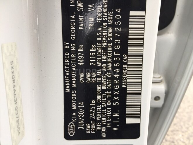 Kia Optima 2014, 131,000 km - 2.0 l - Bakı