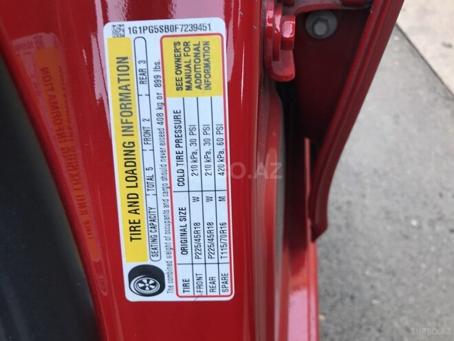 Chevrolet Cruze 2015, 145,000 km - 1.4 л - Bakı