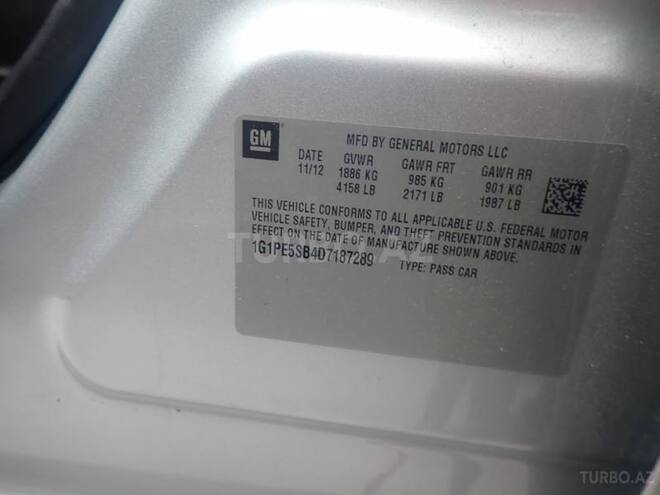 Chevrolet Cruze 2013, 214,043 km - 1.4 l - Bakı
