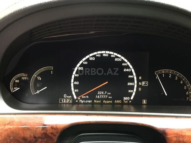 Mercedes S 350 2008, 147,777 km - 3.5 l - Bakı