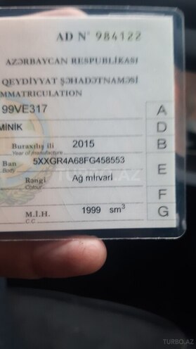 Kia Optima 2015, 157,716 km - 2.0 l - Bakı