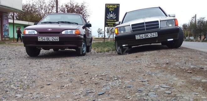Mercedes 190 1991, 445,000 km - 2.0 l - Sabirabad
