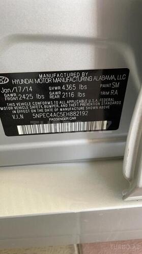 Hyundai Sonata 2013, 85,295 km - 2.4 л - Saatlı