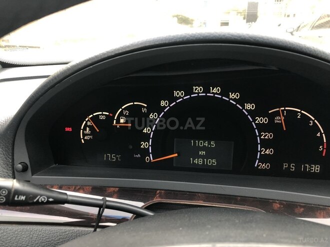 Mercedes S 320 1999, 156,000 km - 3.2 л - Bakı