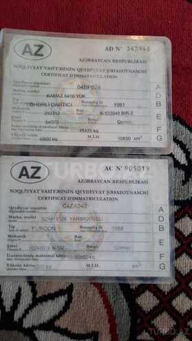 KamAz 5410 1988, 128,400 km - 11.0 l - Ağcabədi