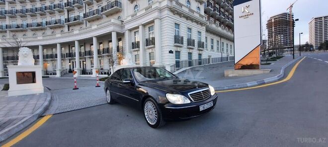 Mercedes S 350 2005, 215,478 km - 3.5 l - Bakı