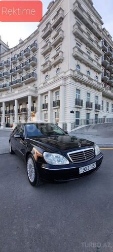 Mercedes S 350 2005, 215,478 km - 3.5 l - Bakı