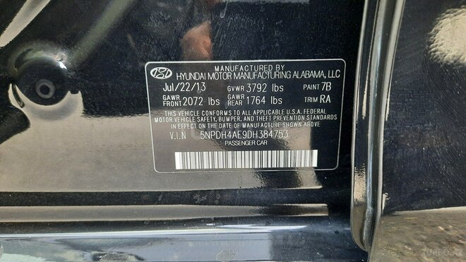 Hyundai Elantra 2013, 75,000 km - 1.8 l - Bakı