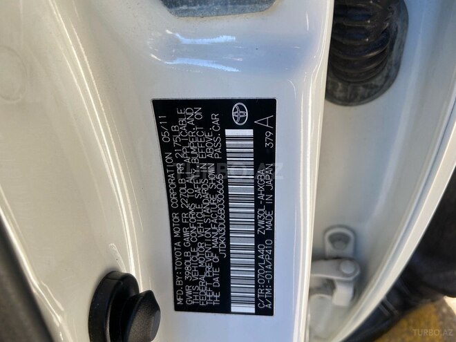 Toyota Prius 2011, 93,516 km - 1.8 l - Bakı