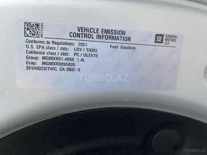 Chevrolet Spark 2021, 3,850 km - 1.4 л - Bakı