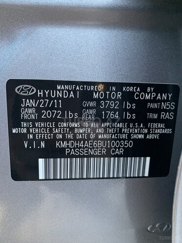 Hyundai Elantra 2011, 165,000 km - 1.8 l - Bakı