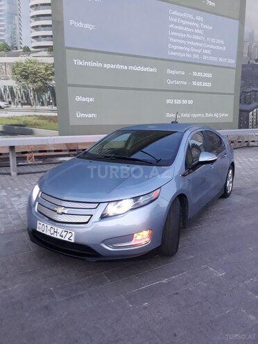 Chevrolet Volt 2015, 93,342 km - 1.4 l - Bakı
