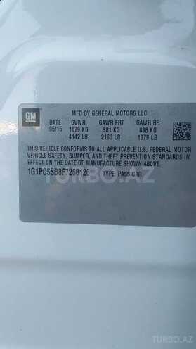 Chevrolet Cruze 2015, 180,000 km - 1.4 l - Bakı
