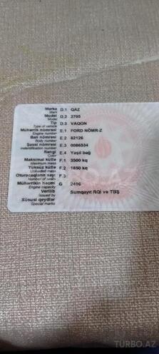 GAZ 2705 1998, 229,000 km - 2.5 l - Qobustan