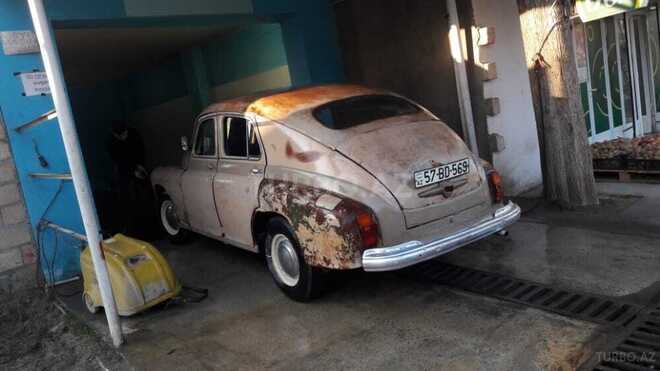 GAZ M-20 Pobeda 1952, 987,654 km - 2.3 l - Şəmkir