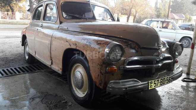 GAZ M-20 Pobeda 1952, 987,654 km - 2.3 l - Şəmkir