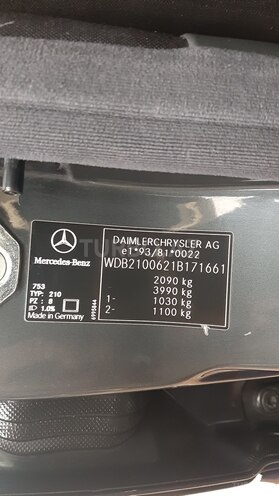 Mercedes E 240 2000, 285,000 km - 2.4 l - Bakı