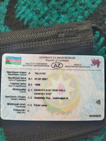 GAZ 33021 1999, 11,250 km - 2.5 l - Gədəbəy