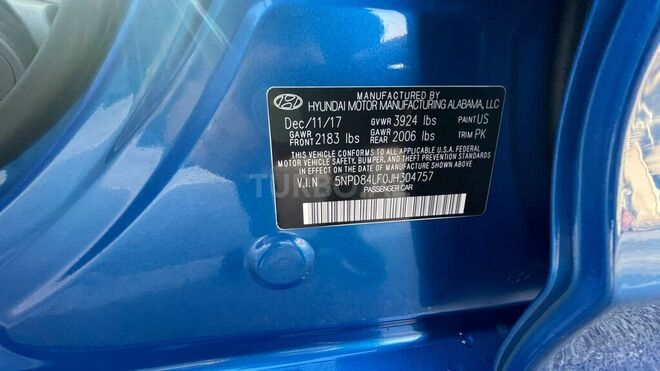Hyundai Elantra 2017, 35,000 km - 2.0 л - Bakı
