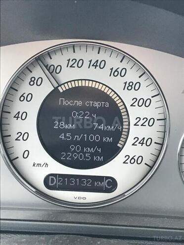 Mercedes E 220 2008, 214,000 km - 2.2 л - Bakı