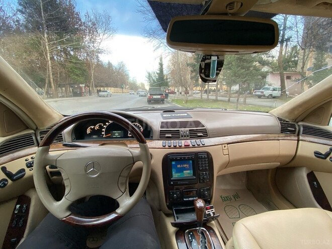 Mercedes S 320 2001, 180,000 km - 3.2 l - Mingəçevir