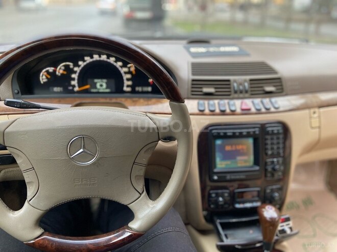 Mercedes S 320 2001, 180,000 km - 3.2 l - Mingəçevir