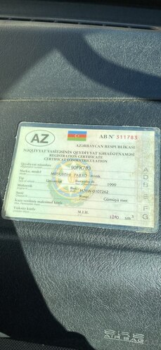 Mitsubishi Pajero io 1999, 330,930 km - 1.8 l - Bakı