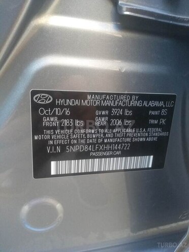 Hyundai Elantra 2016, 92,000 km - 2.0 л - Bakı