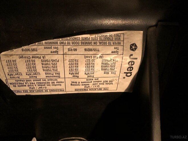 Jeep Grand Cherokee 1998, 142,000 km - 4.0 l - Bakı