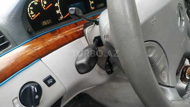 Mercedes S 320 2002, 220,000 km - 3.2 l - Bakı