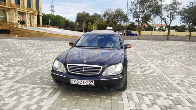Mercedes S 320 2002, 220,000 km - 3.2 l - Bakı
