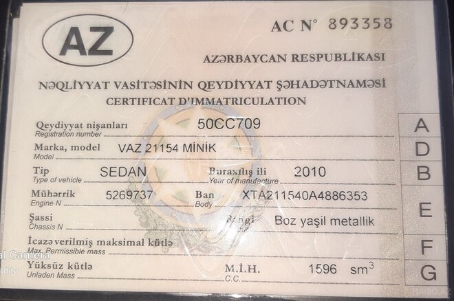 LADA (VAZ) 2115 2010, 321,000 km - 1.6 l - Sumqayıt
