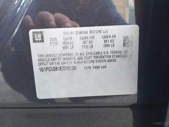 Chevrolet Cruze 2014, 150,000 km - 1.4 л - Bakı