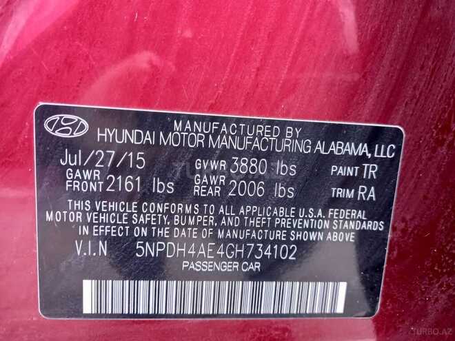 Hyundai Elantra 2015, 91,250 km - 1.8 л - Bakı