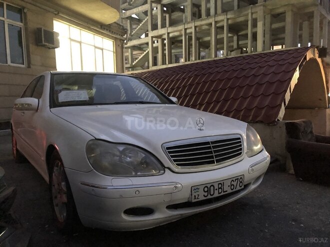 Mercedes S 320 2000, 220,000 km - 3.2 l - Bakı