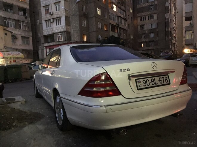 Mercedes S 320 2000, 220,000 km - 3.2 l - Bakı