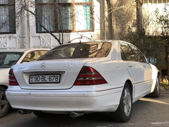 Mercedes S 320 2000, 220,000 km - 3.2 l - Bakı
