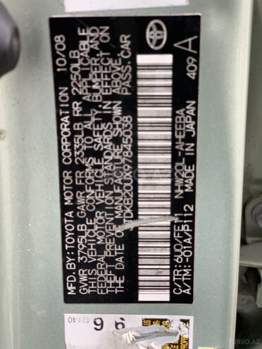 Toyota Prius 2008, 174,000 km - 1.5 l - Bakı