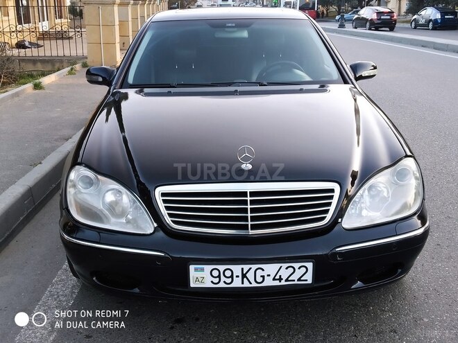 Mercedes S 320 2002, 197,000 km - 3.2 l - Bakı