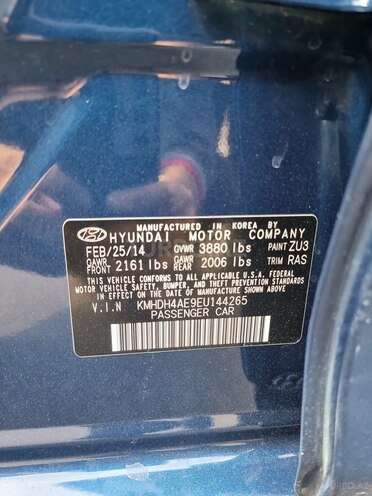 Hyundai Elantra 2014, 150,458 km - 1.8 l - Bakı