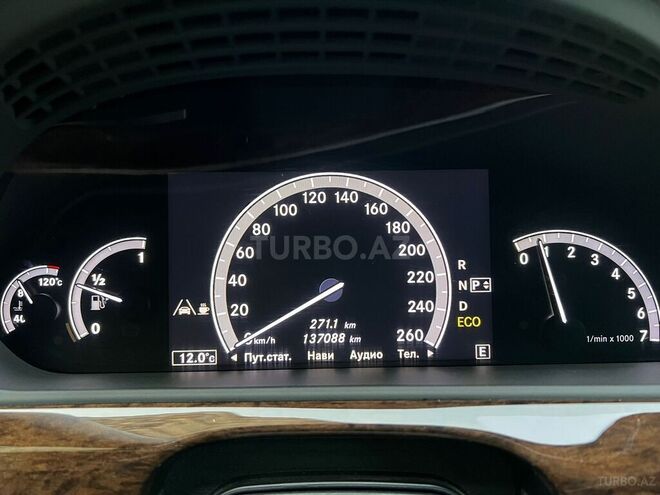 Mercedes S 350 2012, 137,000 km - 3.5 l - Bakı