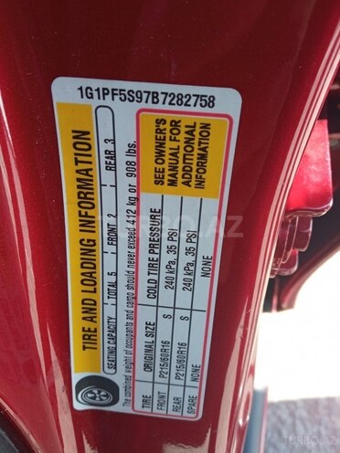 Chevrolet Cruze 2011, 273,288 km - 1.4 l - Bakı