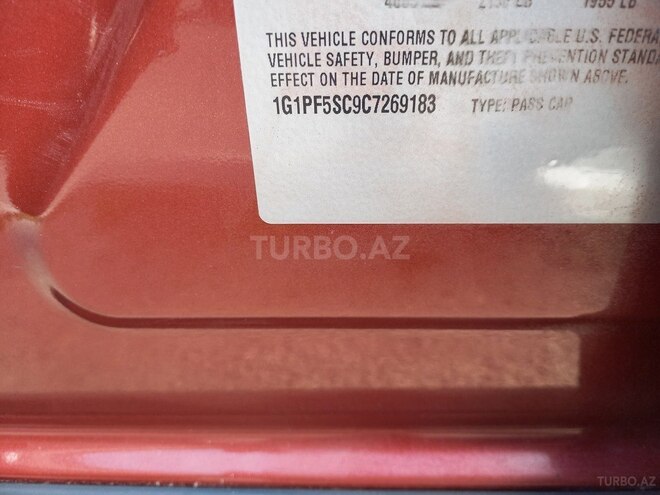 Chevrolet Cruze 2012, 131,000 km - 1.4 л - Bakı